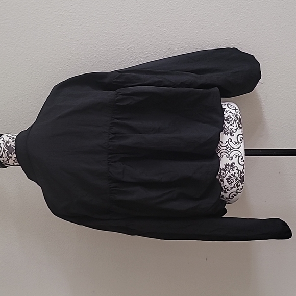 🪻 FREE PEOPLE ZIP BALLOON SLEEVES BOMBER JACKET. - Picture 8 of 11